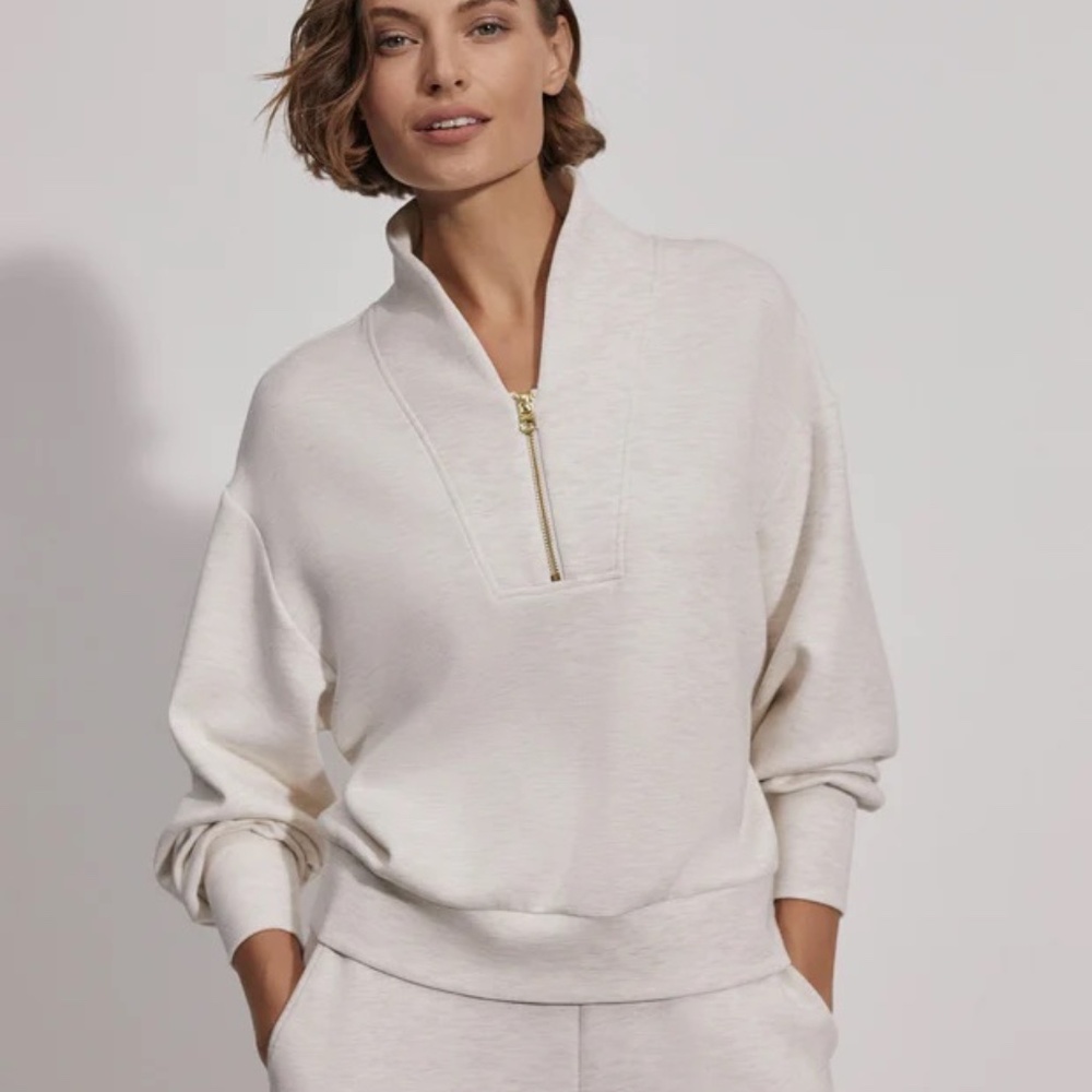 NWOT Varley Davidson Quarter Sip Sweatshirt